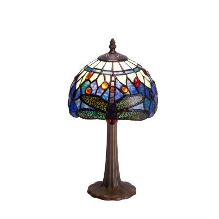 Lampe de bureau Viro Belle Epoque Bleu Zinc 60 W 20 x 37 x 20 cm de Viro, Lampes de chevet - Réf : D1602874, Prix : 124,80 €,...