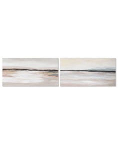 Pintura DKD Home Decor 79 x 2,5 x 79 cm Abstrato Moderno (4 Peças) | Tienda24 Tienda24.eu