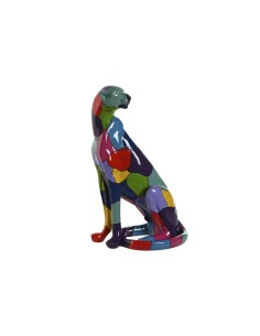 Deko-Figur DKD Home Decor 62 x 9 x 53,3 cm abstrakt Gold grün | Tienda24 Tienda24.eu