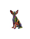 Deko-Figur Home ESPRIT Bunt Hund 17 x 11 x 25 cm | Tienda24 Tienda24.eu