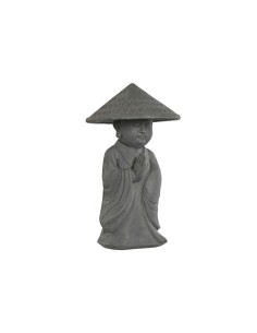 Figura Decorativa DKD Home Decor Branco Castanho Buda Oriental 18 x 12 x 27,5 cm (4 Peças) | Tienda24 Tienda24.eu