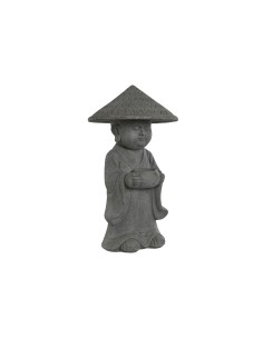 Figurine Décorative Crème Buda Oriental 19 x 18,5 x 32,5 cm | Tienda24 Tienda24.eu