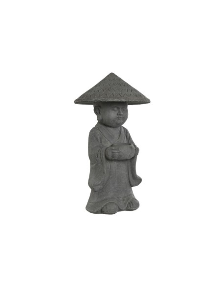 Figurine Décorative Home ESPRIT Gris Moine Oriental 30 x 30 x 53 cm | Tienda24 Tienda24.eu