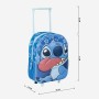 Mochila Escolar con Ruedas Stitch Azul 25 x 31 x 10 cm de Stitch, Mochilas infantiles - Ref: S0740127, Precio: 15,48 €, Descu...