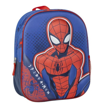 Zaino Scuola Spider-Man Azzurro 25 x 31 x 10 cm di Spider-Man, Zainetti per bambini - Rif: S0740142, Prezzo: 10,02 €, Sconto: %