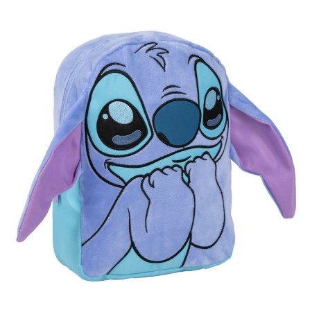 Mochila Escolar Stitch Azul 21 x 27 x 9 cm de Stitch, Mochilas infantiles - Ref: S0740147, Precio: 12,27 €, Descuento: %