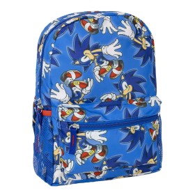 Sac à dos enfant Sonic Bleu 23 x 33 x 9 cm de Sonic, Sacs à dos pour le sport et l'extérieur - Réf : S0740149, Prix : 13,55 €...