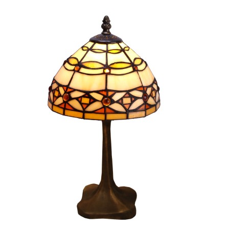 Lampe de bureau Viro Marfíl Marron Zinc 60 W 20 x 37 x 20 cm de Viro, Lampes de chevet - Réf : D1602904, Prix : 127,57 €, Rem...