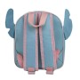 Mochila Escolar Stitch Azul claro 22 x 27 x 10 cm de Stitch, Mochilas infantiles - Ref: S0740161, Precio: 9,56 €, Descuento: %