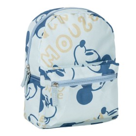 School Bag Mickey Mouse Blue 22 x 27 x 9 cm by Mickey Mouse, Children's Backpacks - Ref: S0740170, Price: 10,66 €, Discount: %