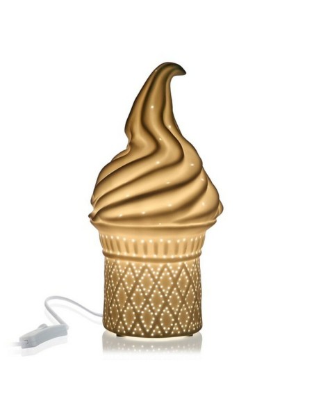 Lampada da tavolo Versa Ice Cream 25W (13,7 x 27 x 13,7 cm) da Versa, Lampade da tavolo e abat-jour - Ref: S3402362, Precio: ...