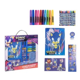 Papierwaren-Set Sonic Blau von Sonic, Schulschreibsets - Ref: S0740245, Preis: 9,34 €, Rabatt: %