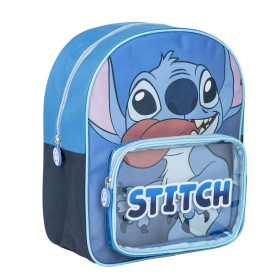 Mochila Escolar Stitch Azul 25 x 3 x 12 cm de Stitch, Mochilas infantis - Ref: S0740255, Preço: 9,56 €, Desconto: %