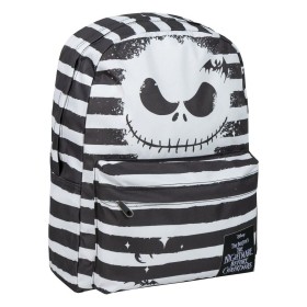 Lässiger Rucksack The Nightmare Before Christmas Schwarz 32 x 4 x 42 cm von The Nightmare Before Christmas, Daypacks - Ref: S...