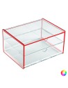 Scatola con scomparti polipropilene (13 x 9,2 x 17,1 cm) da BigBuy Home, Organizer per cosmetici - Ref: S3403793, Precio: 14,...