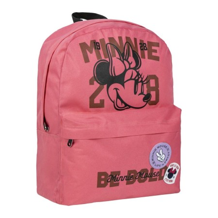 Mochila Casual Minnie Mouse Coral 32 x 4 x 42 cm de Minnie Mouse, Mochilas tipo casual - Ref: S0740267, Preço: 17,96 €, Desco...