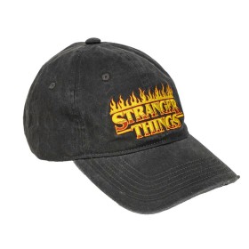 Boné de Desporto Stranger Things Preto 58 cm de Stranger Things, Chapéus e gorros - Ref: S0740272, Preço: 9,79 €, Desconto: %