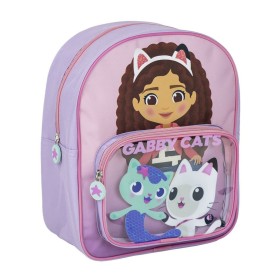 Zaino Scuola Gabby's Dollhouse Rosa 25 x 3 x 12 cm di Gabby's Dollhouse, Zainetti per bambini - Rif: S0740282, Prezzo: 9,56 €...