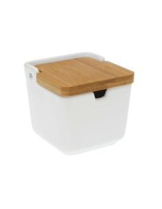 Açucareiro Versa Cozy Corações Cerâmica (8,8 x 10,3 x 8,8 cm) | Tienda24 Tienda24.eu