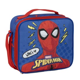 Portadesayunos Térmico Spider-Man Azul 7 x 20 x 22 cm de Spider-Man, Almacenamiento de alimentos - Ref: S0740469, Precio: 7,4...