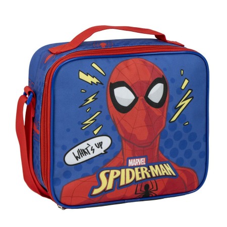 Porte-petit déjeuner Thermique Spider-Man Bleu 7 x 20 x 22 cm de Spider-Man, Stockage des aliments - Réf : S0740469, Prix : 7...