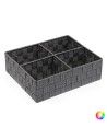 Caixa com compartimentos Têxtil (27 x 10 x 32 cm) | Tienda24 Tienda24.eu