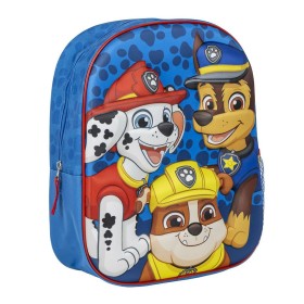 Cartable The Paw Patrol Bleu 25 x 31 x 10 cm de The Paw Patrol, Sacs à dos enfant - Réf : S0740544, Prix : 10,02 €, Remise : %