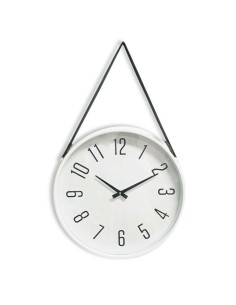 Wanduhr Romimex Silberfarben Silber PVC 45 x 45 x 3 cm | Tienda24 Tienda24.eu