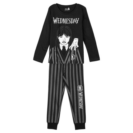 Pijama Infantil Wednesday Gris oscuro de Wednesday, Pijamas - Ref: S0740939, Precio: 16,73 €, Descuento: %