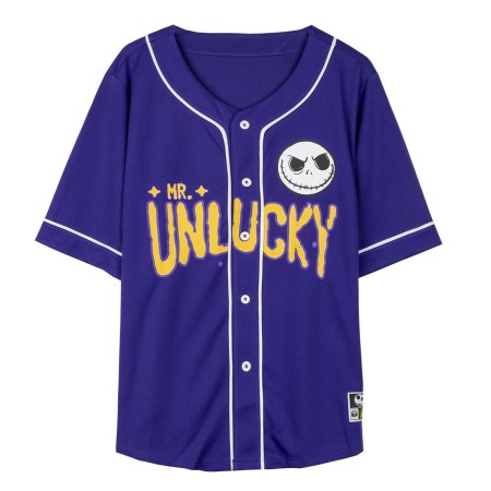 Maglia Sportiva a Maniche Corte The Nightmare Before Christmas Baseball Unisex | Tienda24 - Global Online Shop Tienda24.eu