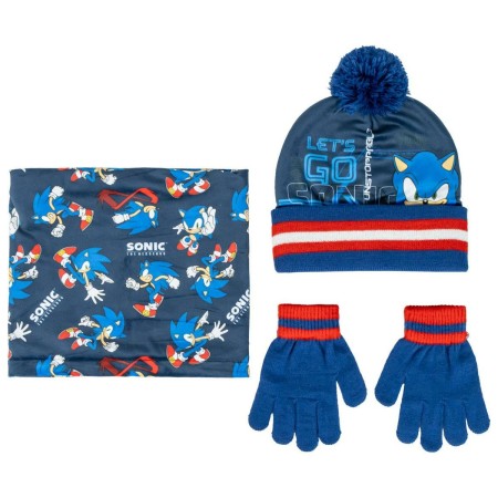 Gorro Infantil Sonic (Talla única) de Sonic, Gorros - Ref: S0741150, Precio: 11,87 €, Descuento: %