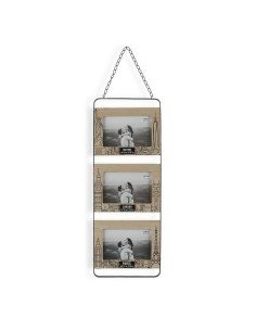 Marco de Fotos DKD Home Decor Plateado Metal Cristal Plástico Tradicional 25 x 2 x 30 cm | Tienda24 Tienda24.eu