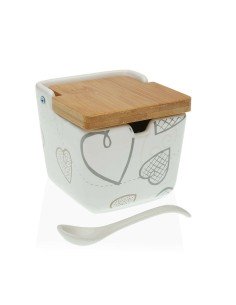 Sugar Bowl Versa Lover Ceramic 8,8 x 8,5 x 8,8 cm | Tienda24 Tienda24.eu