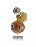 Figura Decorativa Versa Metal (8,3 x 57,8 x 29,8 cm) | Tienda24 Tienda24.eu