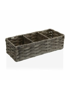 Conjunto de Caixas de Organização Empilháveis Versa 3 Peças (26 x 12 x 26 cm) | Tienda24 Tienda24.eu