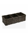 Korb Versa Braun 3 Fächer Polyäthylen (15,2 x 10,2 x 35,6 cm) | Tienda24 Tienda24.eu