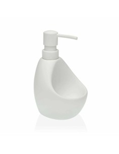 Distributeur de Savon Blanc Argenté Métal Céramique 300 ml (6 Unités) | Tienda24 Tienda24.eu