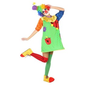 Costume for Adults Clown Multicolour Circus (2 Pieces) by BigBuy Carnival, Adults - Ref: S1106944, Price: 18,79 €, Discount: %