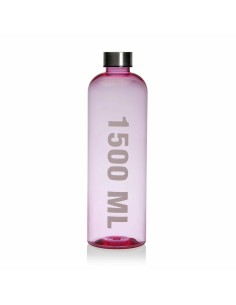 Wasserflasche Versa Rosa 1,5 L Acryl Stahl polystyrol 9 x 29 x 9 cm von Versa, Trinkflaschen - Ref: S3408223, Preis: €5.83, R...