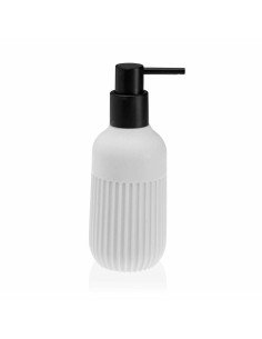 Dispenser di Sapone Versa Stria Bianco Plastica Resina (6,5 x 18,5 x 6,5 cm) da Versa, Supporti e distributori - Ref: S340826...