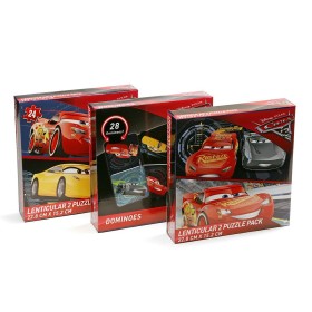 Set Puzzle y Dominó Cars 3 Unidades de Cars, Puzzles - Ref: S1107844, Precio: 12,08 €, Descuento: %