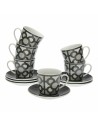 Set de 6 Tasses à Thé avec Soucoupe Versa Urbana | Tienda24 Tienda24.eu