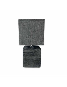 Lampada da tavolo Versa Cubo Black Nero Ceramica Ø 13 x 32 cm da Versa, Lampade da tavolo e abat-jour - Ref: S3408919, Precio...