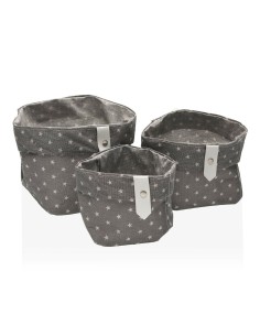 Box with compartments Textile (27 x 10 x 32 cm) | Tienda24 Tienda24.eu