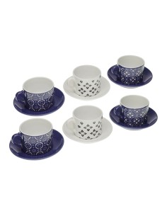 Ensemble de tasses à café Inde Lima diamante (3 Pièces) (24 Unités) | Tienda24 Tienda24.eu