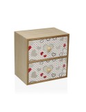 Jewelry box Versa Hearts (12 x 16 x 16 cm) | Tienda24 Tienda24.eu