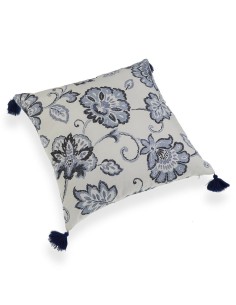 Coussin Alexandra House Living Gris Doré Velours Textile | Tienda24 Tienda24.eu