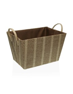 Multi-purpose basket Versa S 24 x 4 x 24 cm | Tienda24 Tienda24.eu