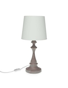 Lampe de bureau Alexandra House Living Blanc Polyrésine 220-240 V 9 x 25 x 23 cm | Tienda24 Tienda24.eu