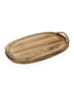 Plateau DKD Home Decor 35 x 19 x 8 cm Naturel | Tienda24 Tienda24.eu